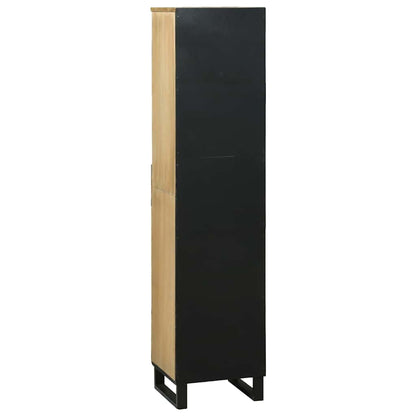 Bathroom Cabinet Brown 38 x 33 x 160 cm Solid Mango wood