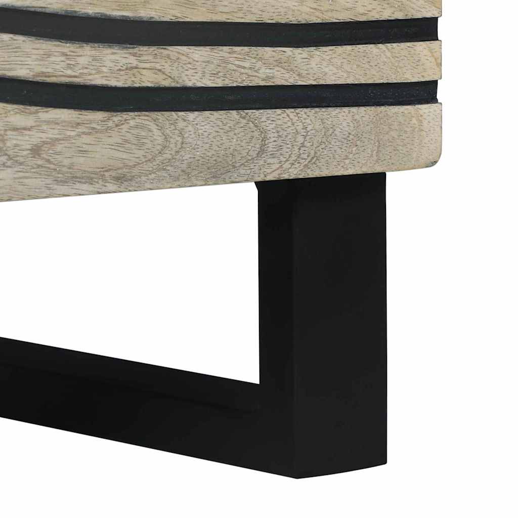 Bedside Tables Natural 40 x 33 x 46 cm Solid mango wood