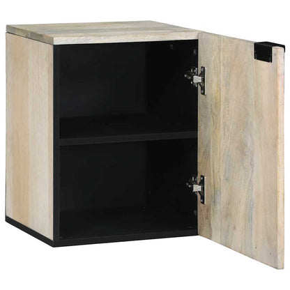 Sink cabinet with Shelf Brown and Black 38 x 33.5 x 48 cm