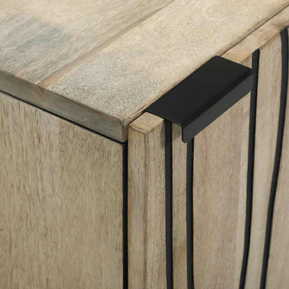 Bathroom Cabinet with Shelf Brown and Black 38 x 33.5 x 58 cm
