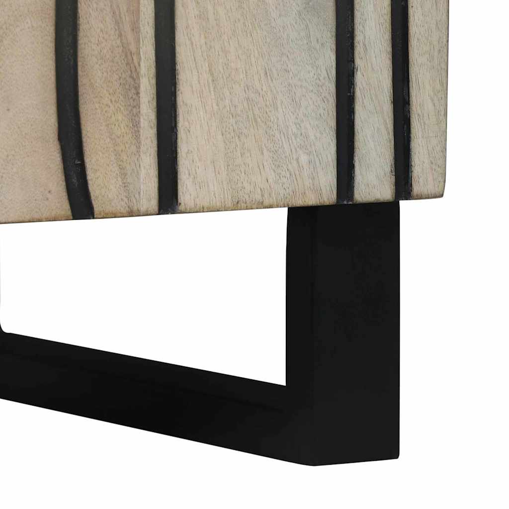 Bathroom Cabinet with Shelf Brown and Black 38 x 33.5 x 58 cm