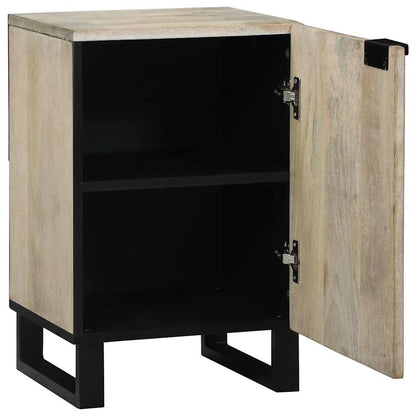 Bathroom Cabinet with Shelf Brown and Black 38 x 33.5 x 58 cm