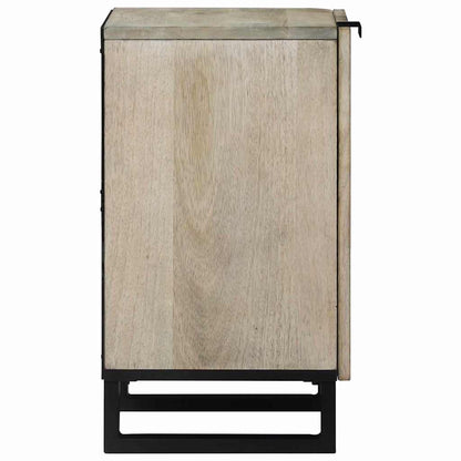 Bathroom Cabinet with Shelf Brown and Black 38 x 33.5 x 58 cm