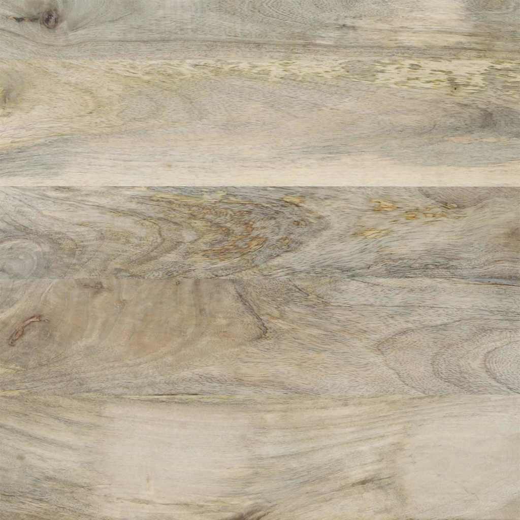 Sideboard White 90 x 33 x 75 cm Solid mango wood