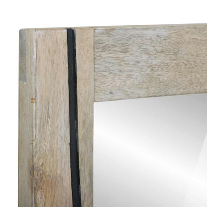 Bathroom Mirror with Mirror Brown 50 x 2.5 x 70 cm