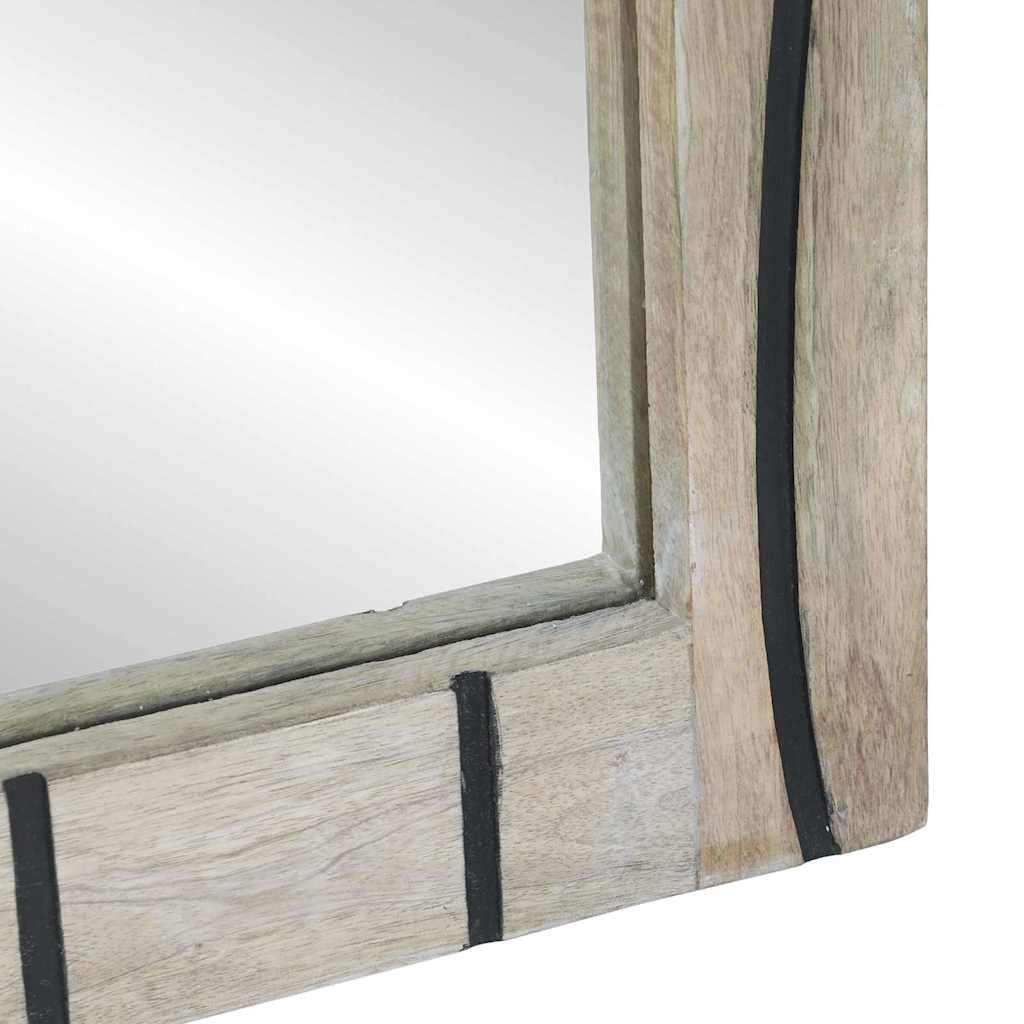 Bathroom Mirror with Mirror Brown 50 x 2.5 x 70 cm