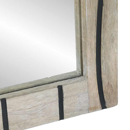 Bathroom Mirror with Mirror Brown 50 x 2.5 x 70 cm