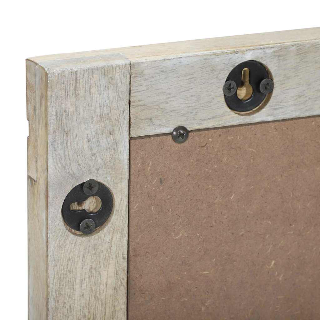 Bathroom Mirror with Mirror Brown 50 x 2.5 x 70 cm