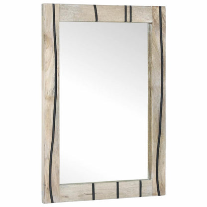 Bathroom Mirror with Mirror Brown 50 x 2.5 x 70 cm