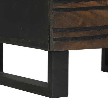 Bedside Cabinet Walnut 40 x 33 x 46 cm Solid mango wood