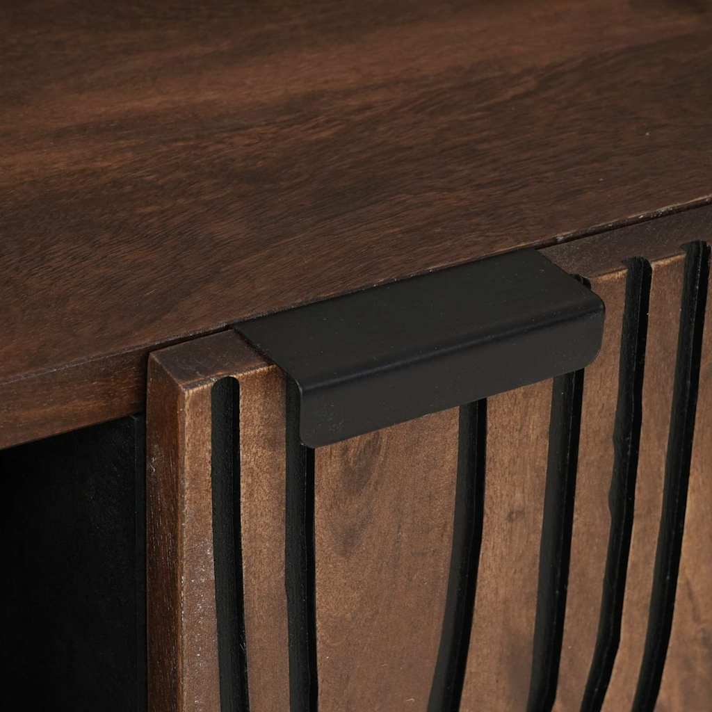 TV Cabinet Brown 105 x 33 x 46 cm Solid mango wood