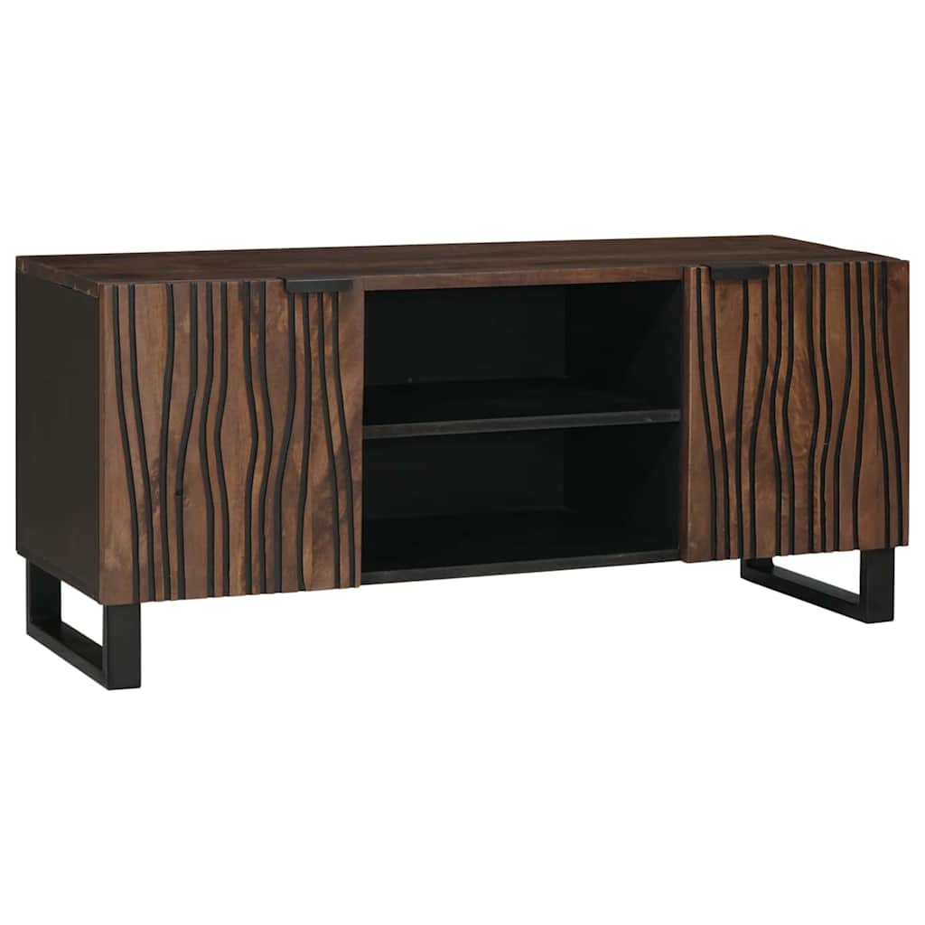 TV Cabinet Brown 105 x 33 x 46 cm Solid mango wood