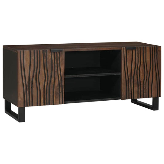 TV Cabinet Brown 105 x 33 x 46 cm Solid mango wood