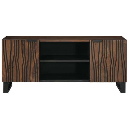 TV Cabinet Brown 105 x 33 x 46 cm Solid mango wood
