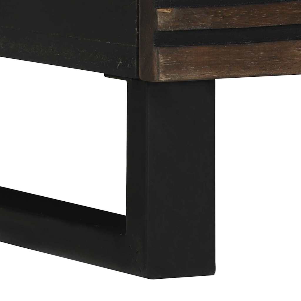 Bedside Cabinet Walnut 40 x 33 x 46 cm Solid mango wood