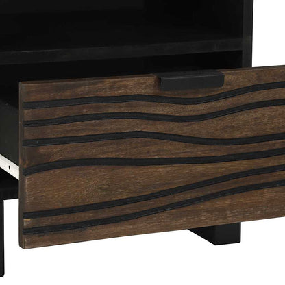 Bedside Cabinet Walnut 40 x 33 x 46 cm Solid mango wood