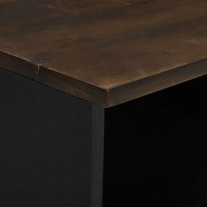 Bedside Cabinet Walnut 40 x 33 x 46 cm Solid mango wood