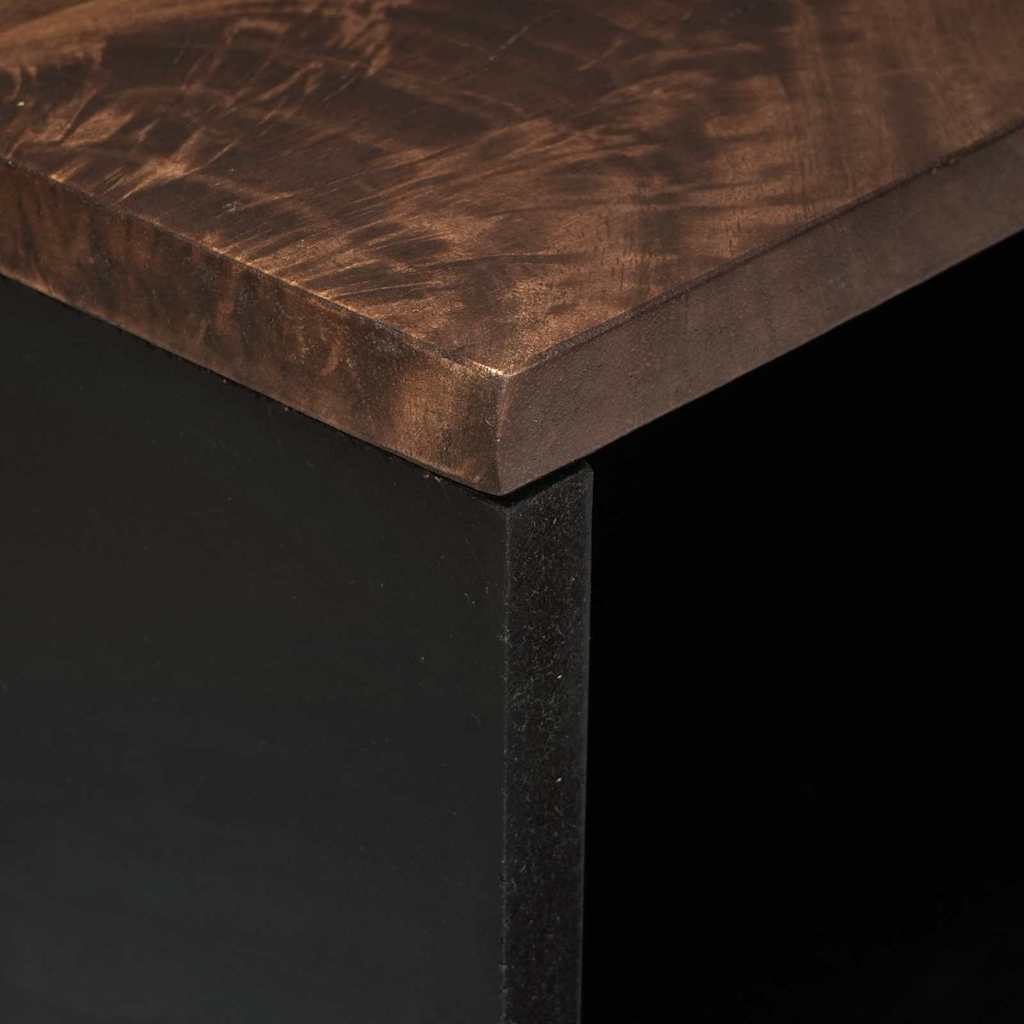 TV Cabinet Brown 80 x 33 x 46 cm Solid mango wood