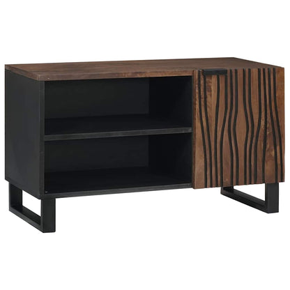 TV Cabinet Brown 80 x 33 x 46 cm Solid mango wood