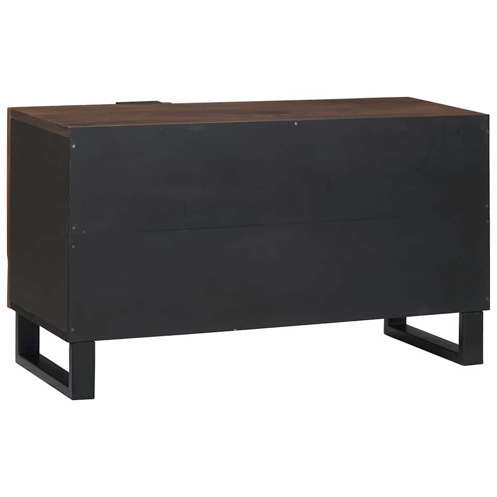 TV Cabinet Brown 80 x 33 x 46 cm Solid mango wood