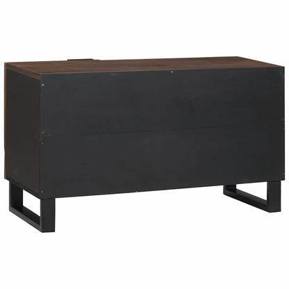 TV Cabinet Brown 80 x 33 x 46 cm Solid mango wood
