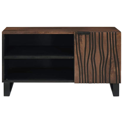 TV Cabinet Brown 80 x 33 x 46 cm Solid mango wood