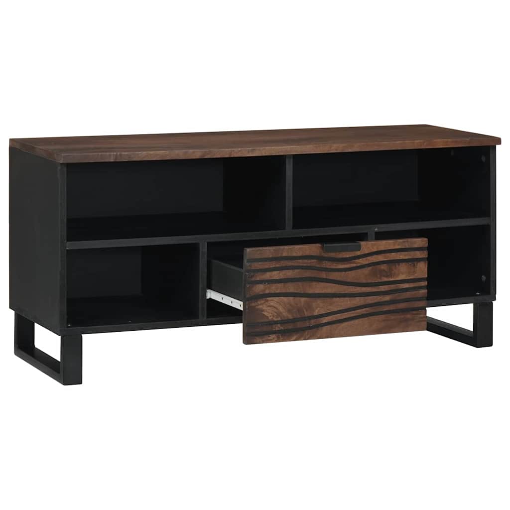 TV Units with Drawer Walnut 105 x 33 x 46 cm Engineered wood