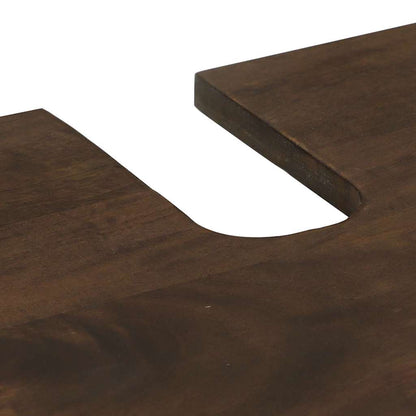 Bathroom Sink Cabinet Walnut 62 x 33 x 58 cm Engineered wood