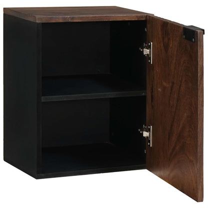 Sink Cabinet Brown and Black 38 x 33.5 x 48 cm Engineered wood