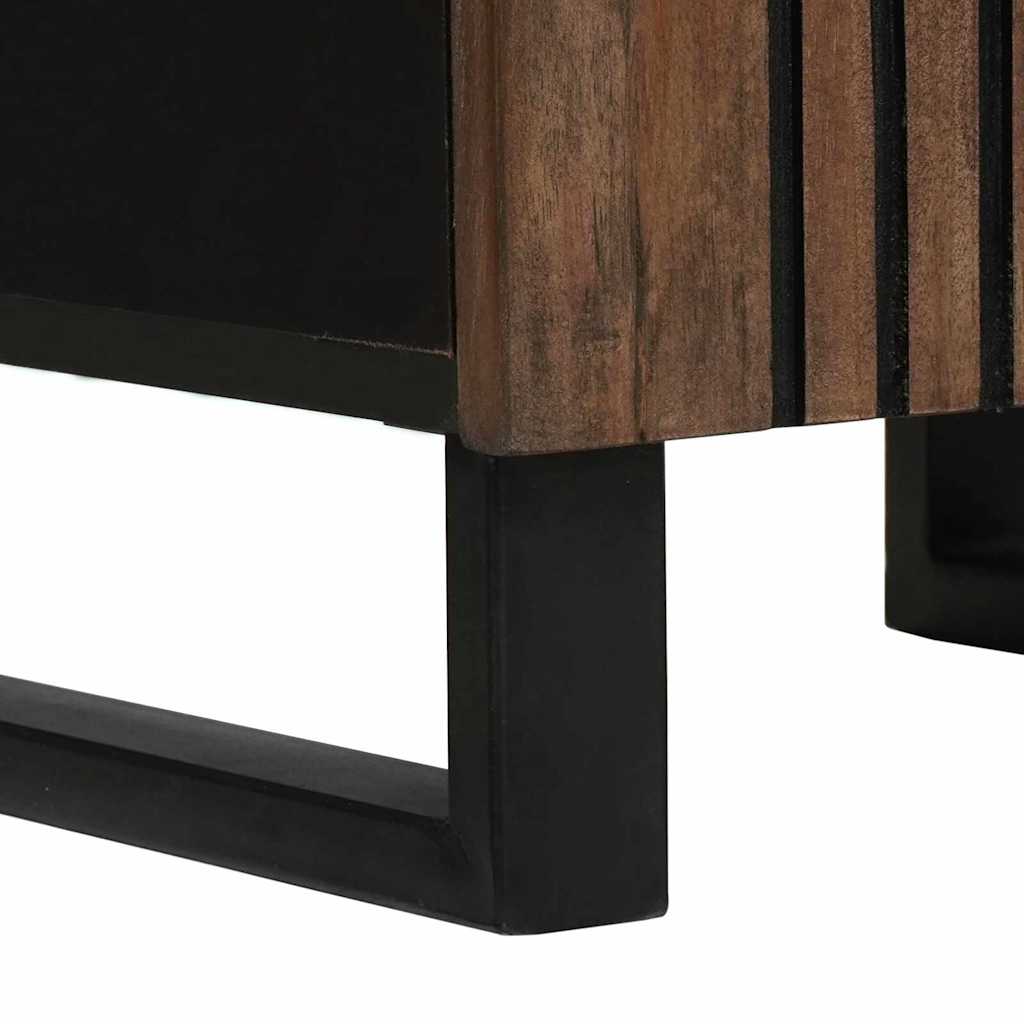 Bathroom Cabinet with Shelf with Storage Brown 38 x 33 x 160 cm