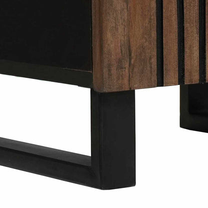 Bathroom Cabinet with Shelf with Storage Brown 38 x 33 x 160 cm
