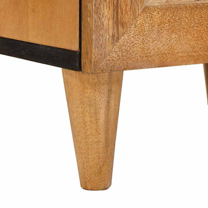Bedside Table with Drawer 2 pcs Light brown 40 x 33 x 46 cm