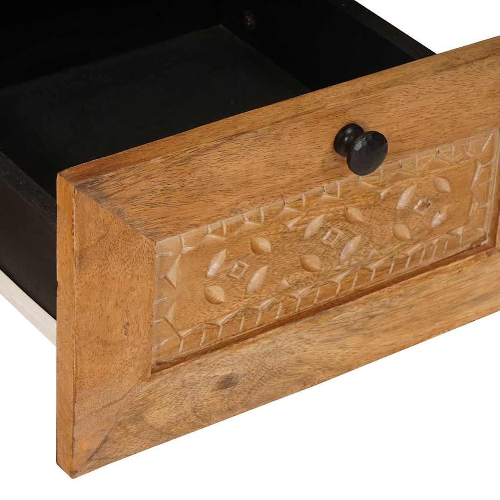 TV Cabinet Light brown 70 x 33 x 46 cm Solid mango wood