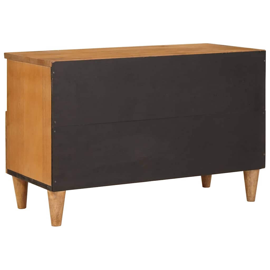 TV Cabinet Light brown 70 x 33 x 46 cm Solid mango wood