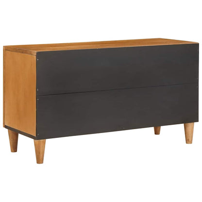TV Cabinet Light brown 80 x 33 x 46 cm Solid mango wood