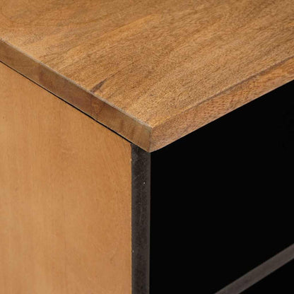 TV Cabinet Light brown 105 x 33 x 46 cm Solid mango wood