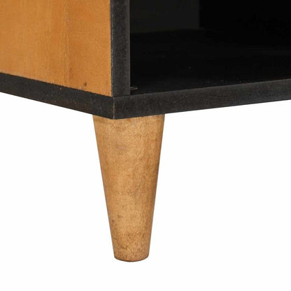 TV Cabinet Light brown 80 x 33 x 46 cm Solid mango wood