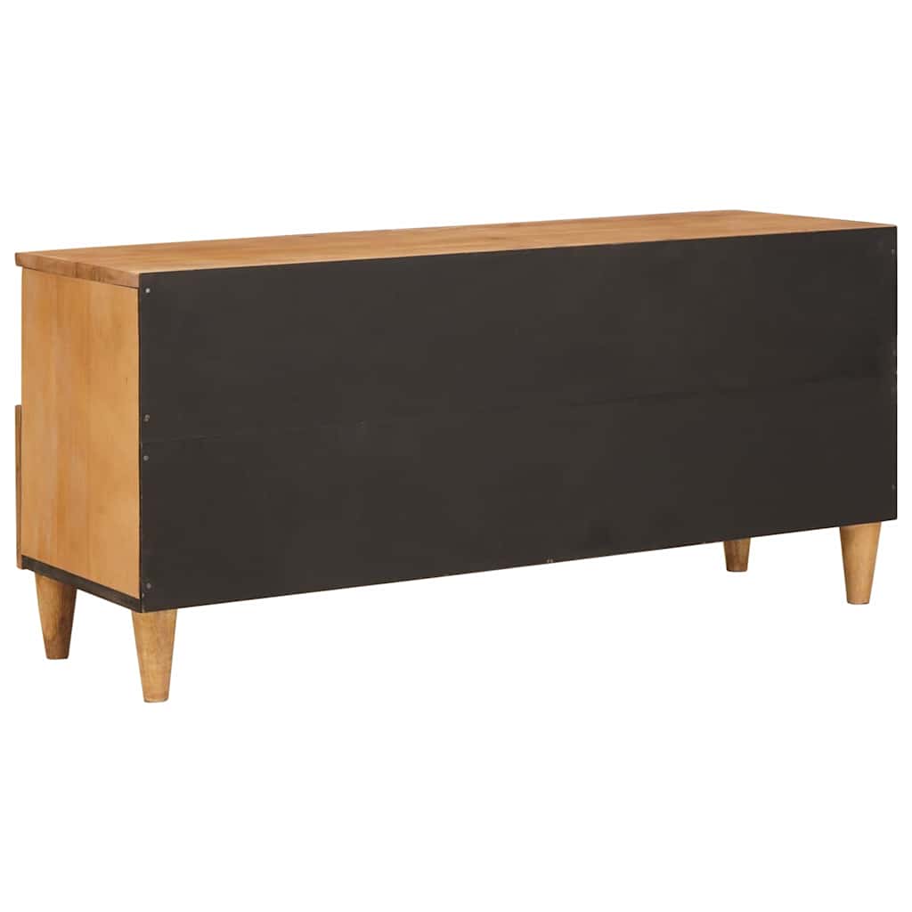TV Cabinet Light brown 100 x 33 x 46 cm Solid mango wood