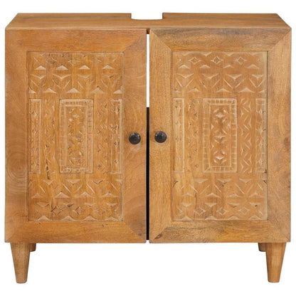 Bathroom Cabinet Light brown 62 x 33 x 58 cm Solid Wood Mango