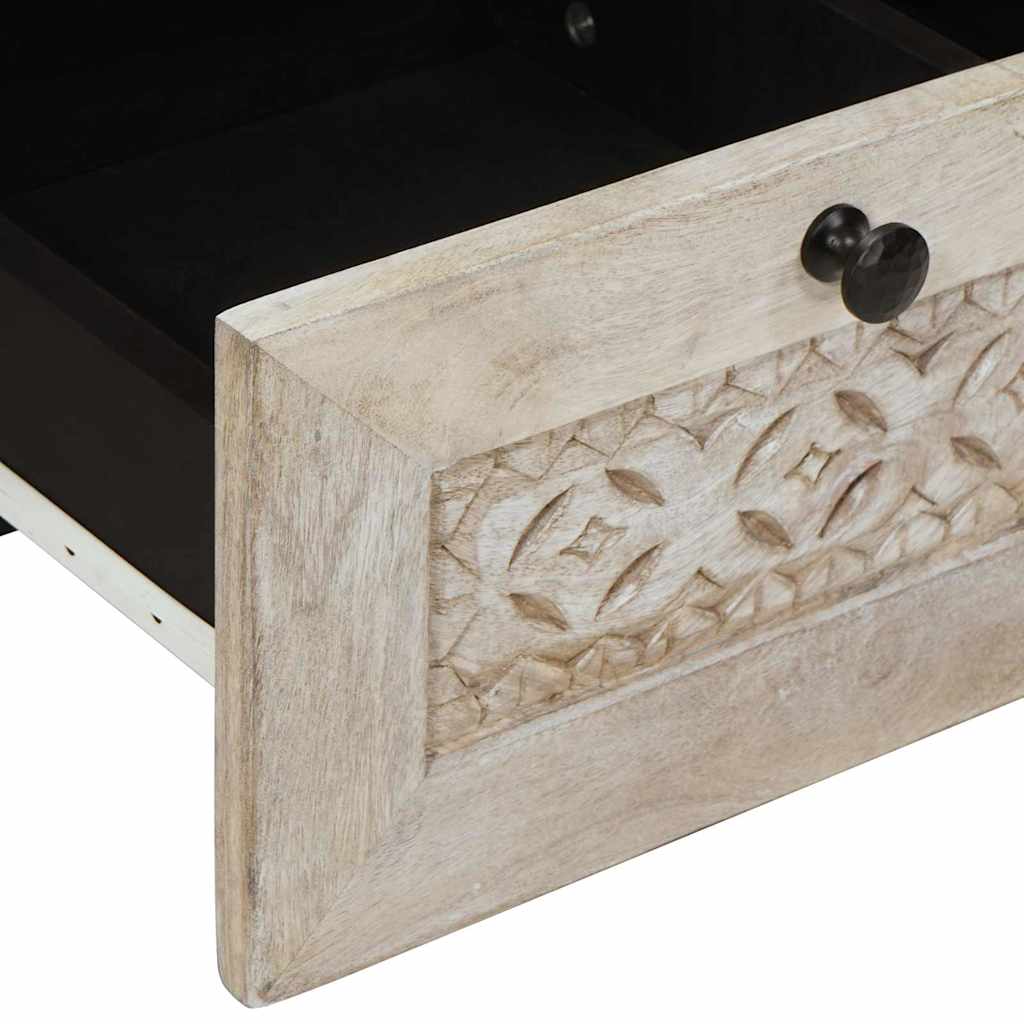 TV Units with Drawer White 100 x 33 x 46 cm Engineered wood