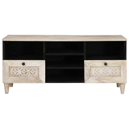 TV Units with Drawer White 100 x 33 x 46 cm Engineered wood