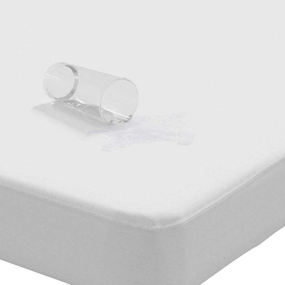 Mattress Protector White 80x200 cm Waterproof