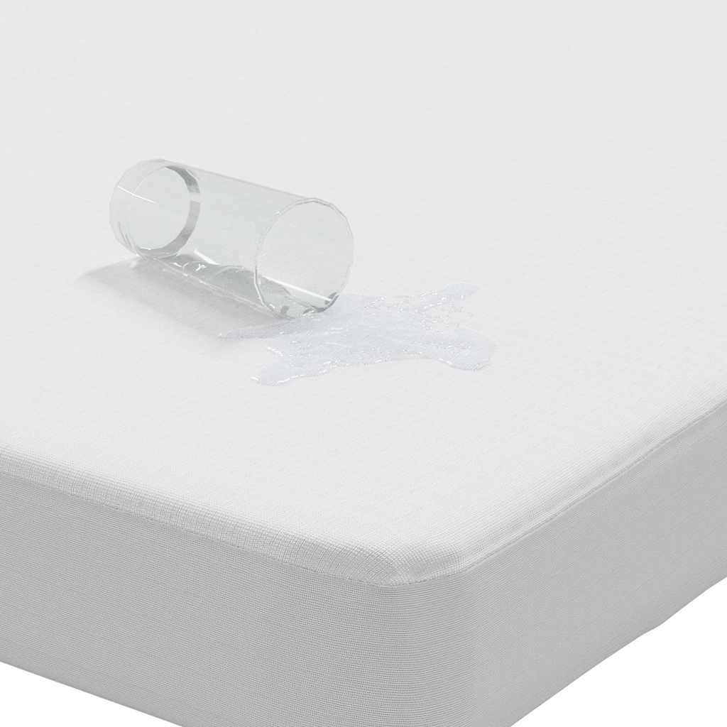 Mattress Protector White 180x220 cm Waterproof