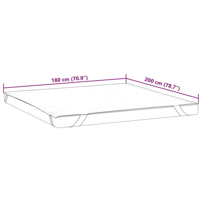 Mattress Protector White 180x200 cm Waterproof