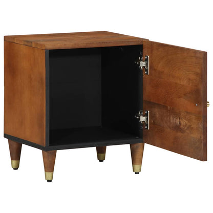 Bedside Cabinet Honey brown 40 x 33 x 46 cm Solid mango wood