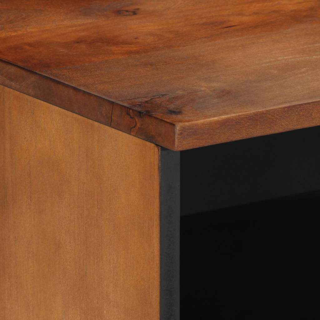 Bedside Cabinet with Drawer 2 pcs Honey brown 40 x 33 x 46 cm