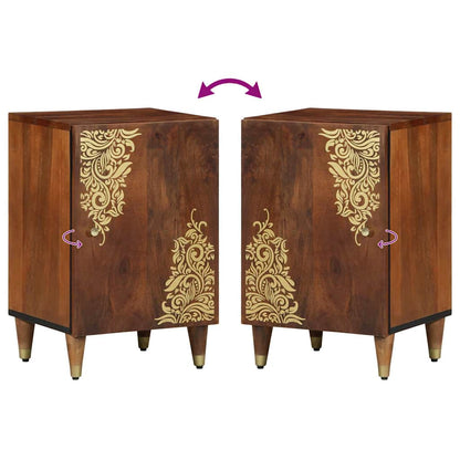 Bathroom Cabinet Honey brown 38 x 33 x 58 cm Solid Mango wood