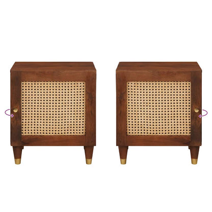 Bedside Tables 2 pcs 40 x 33.5 x 46 cm