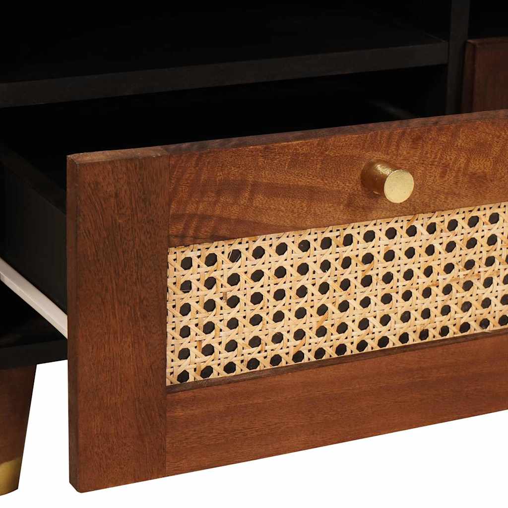 Media Storage Cabinets & Racks Brown 70 x 33.5 x 46 cm