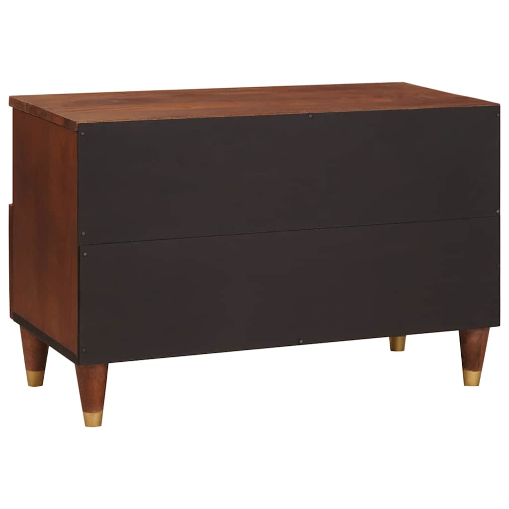Media Storage Cabinets & Racks Brown 70 x 33.5 x 46 cm
